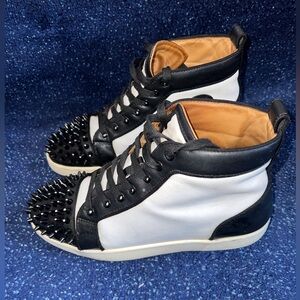 Louboutin black and white